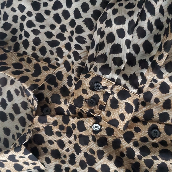 ๐2 for $15๐ Jacob Leopard Print Blouse - Picture 5 of 5
